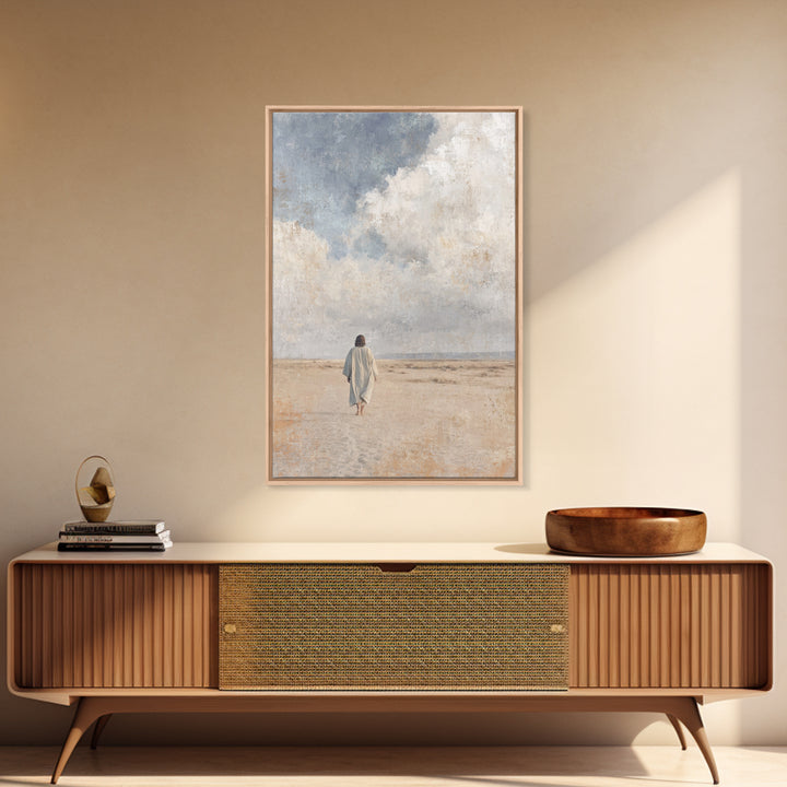 Boundless Grace, Framed Canvas Print, Christian Wall Art, Christian Art Canvas, Jesus Painting, Modern Christian Art, Christian Gift Ideas