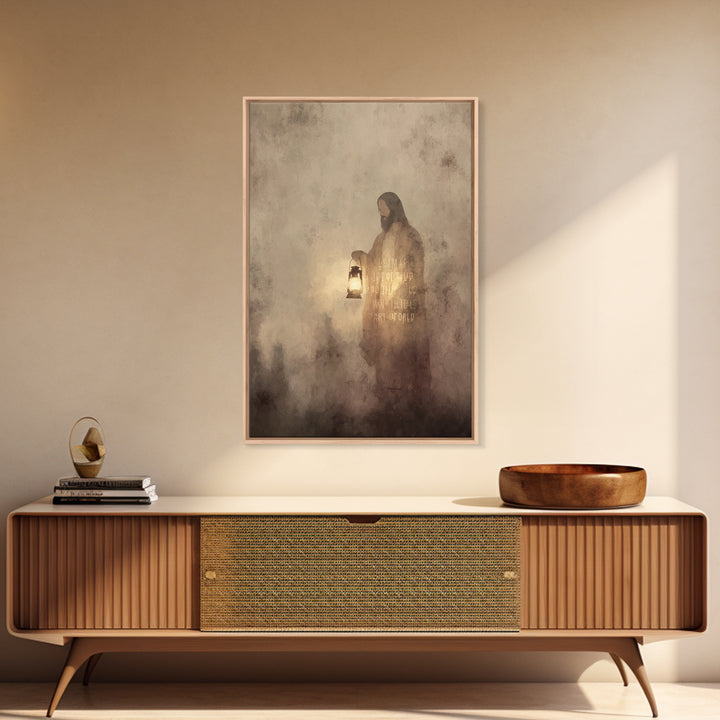 Eternal Wayfarer – Framed Canvas Print – Christian Art Canvas – Christian Wall Art – Christian Gift Ideas – Christian Decor – Christian Art