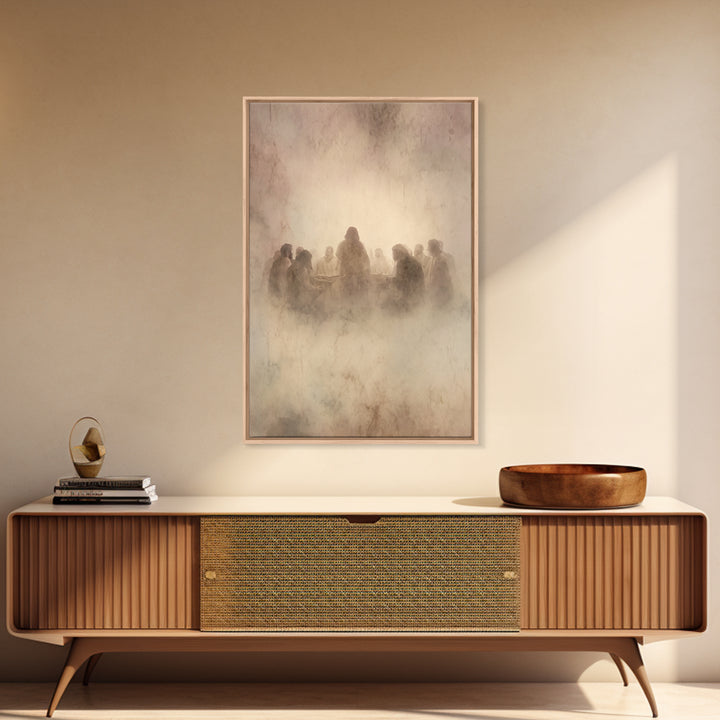 Transfigured Radiance, Framed Canvas Print, Christian Art Canvas, Christian Wall Art, Jesus Painting, Christian Art, Christian Decor, Moody