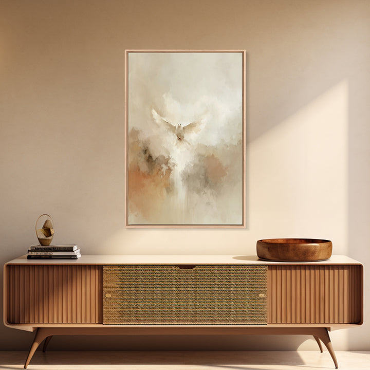 Spirit Of Dawn | Framed Canvas Print | Christian Wall Art | Subtle Christian Art | Christian Art Canvas | Christian Gift Ideas | Modern Chr