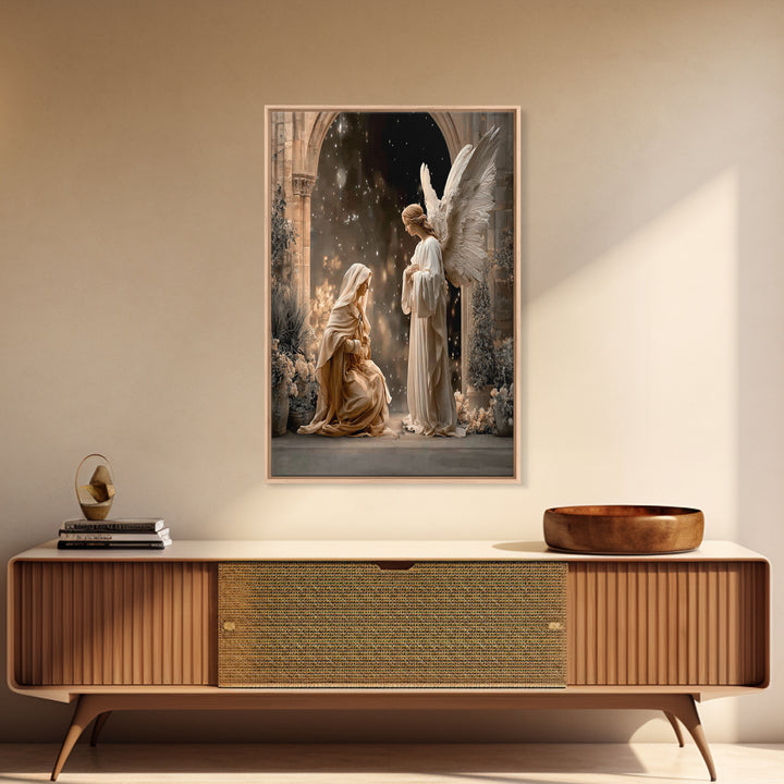 Fields Of Mercy – Framed Canvas Print – Christian Painting – Christian Art Canvas – Christian Wall Art – Christian Decor – Subtle Christian