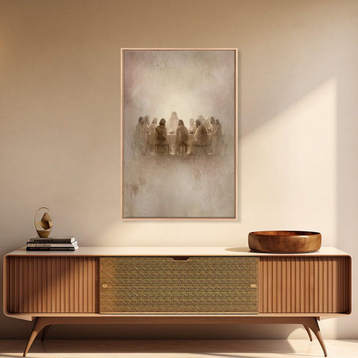 Radiant Covenant – Framed Canvas Print – Christian Wall Art – Jesus Painting – Christian Art Canvas – Christmas Art – Christian Decor – Chr