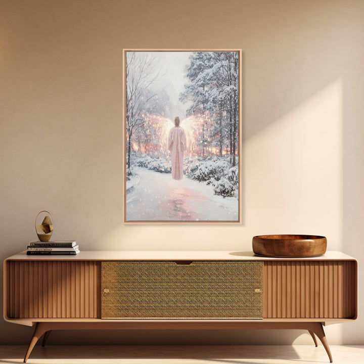 Lantern Of Heaven – Framed Canvas Print – Christian Art – Christian Wall Art – Christian Art Canvas – Christmas Art – Unique Christian Art