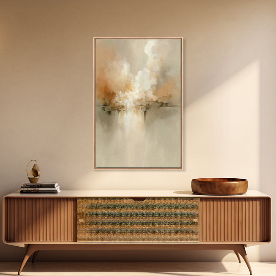 Heavenly Hosts – Framed Canvas Print – Christian Wall Art – Christian Art Canvas – Christian Painting – Christian Gift Ideas