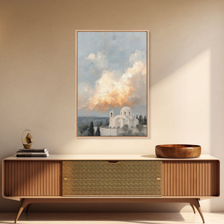 Clouds of Glory – Framed Canvas Print – Christian Art Print – Christian Wall Art – Christian Art Canvas – Modern Christian Art – Christian