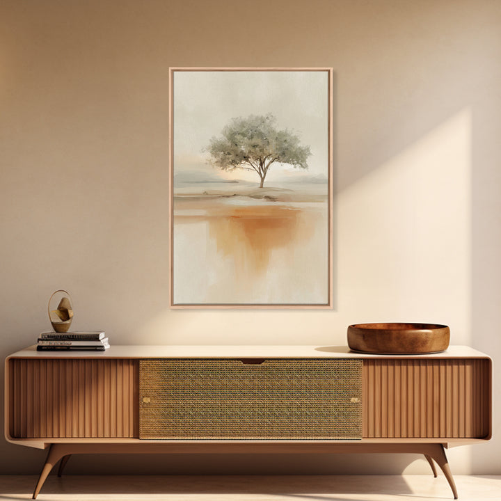 Rooted In Hope | Framed Canvas Print | Christian Wall Art | Christian Art Canvas | Unique Christian Art | Christian Decor | Subtle Christia