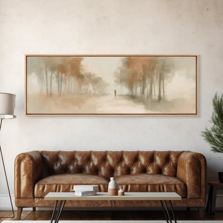 Dawn Of Salvation | Framed Canvas Print | Panoramic Art | Christian Art Canvas | Jesus Wall Art | Christian Christmas Art | Christian Decor