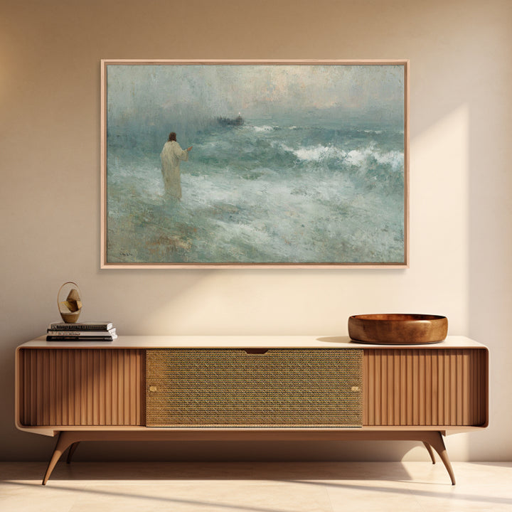 Radiant Dawn – Framed Canvas Print – Jesus Canvas Art – Christian Wall Art – Christian Art Painting – Christian Christmas Art – Unique Chri