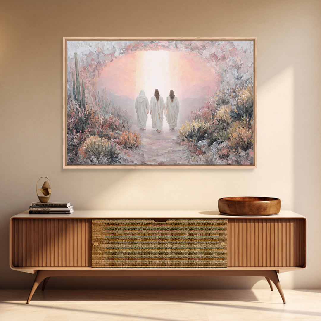 Path Of Glory – Framed Canvas Print – Christian Art Canvas – Christian Wall Art – Christmas Art – Christian Painting – Christian Gift Ideas