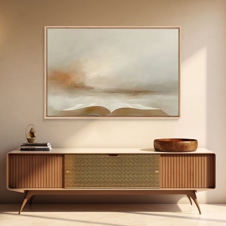 Graceful Offering – Framed Canvas Print – Christian Art Canvas – Christian Wall Art – Christian Art Painting – Christian Gift Ideas – Subtl