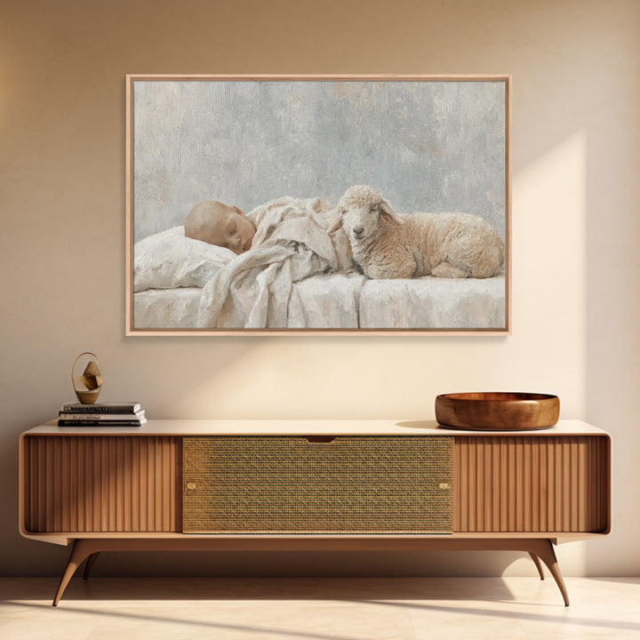 Softest Mercy – Framed Canvas Print – Christian Wall Art – Subtle Christian Art – Christian Art Canvas – Christian Art Print – Christian Ch
