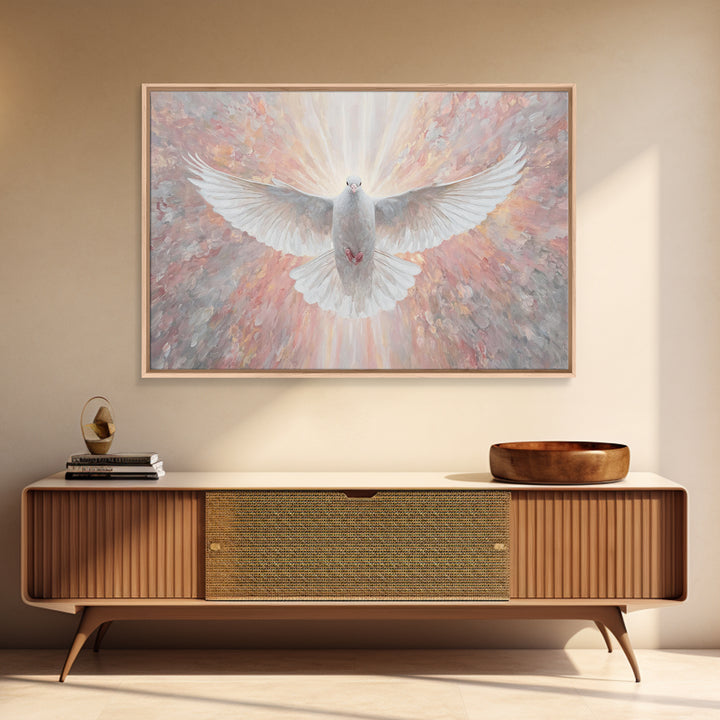 Light Of Hope | Framed Canvas Print | Christian Art | Christian Wall Art | Christian Canvas | Christian Christmas Art | Christian Decor