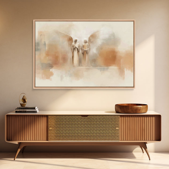 Graceful Encounter – Framed Canvas Print – Christian Art – Christian Art Canvas – Christian Wall Art – Christian Painting – Christian Gift