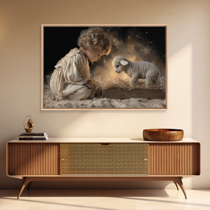 Clouds Of Promise – Framed Canvas Print – Christian Art Canvas – Christian Wall Art – Christian Art – Large Christian Art – Modern Christia