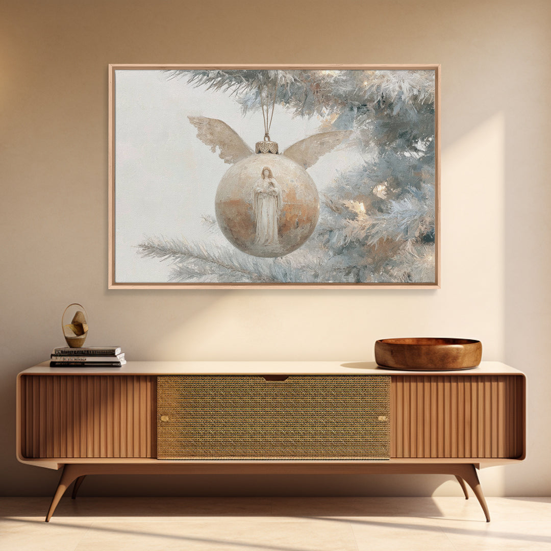 Procession Of Light – Framed Canvas Print – Christian Art Canvas – Christian Wall Art – Christmas Art Prints