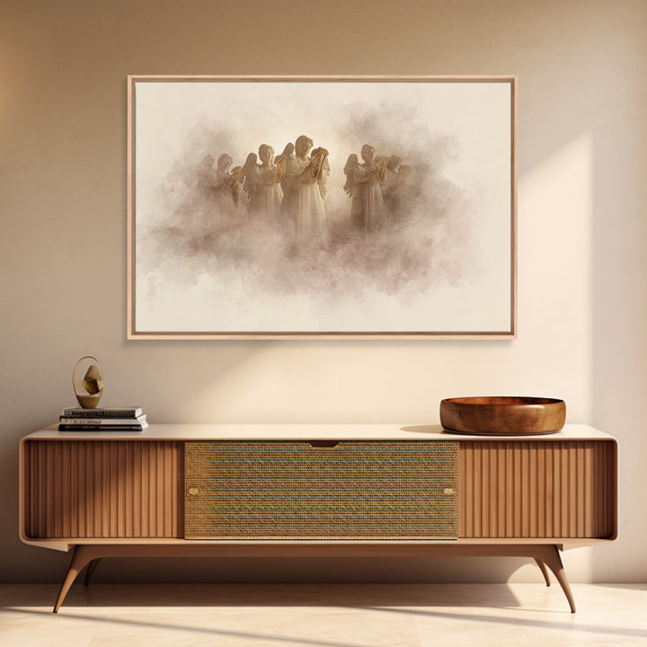 Silent Waters | Framed Canvas Print | Jesus Painting | Christian Wall Art | Christian Art Canvas | Christian Gift Ideas | Christian Decor