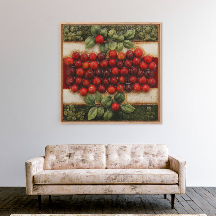 Coffee Farm Landscape Canvas Print, Coffee Shop Art, Fine Art Print, Cafe Decor, Fine Art, Cafe, Printable, Printable Wall Art, CSA-1x1-95