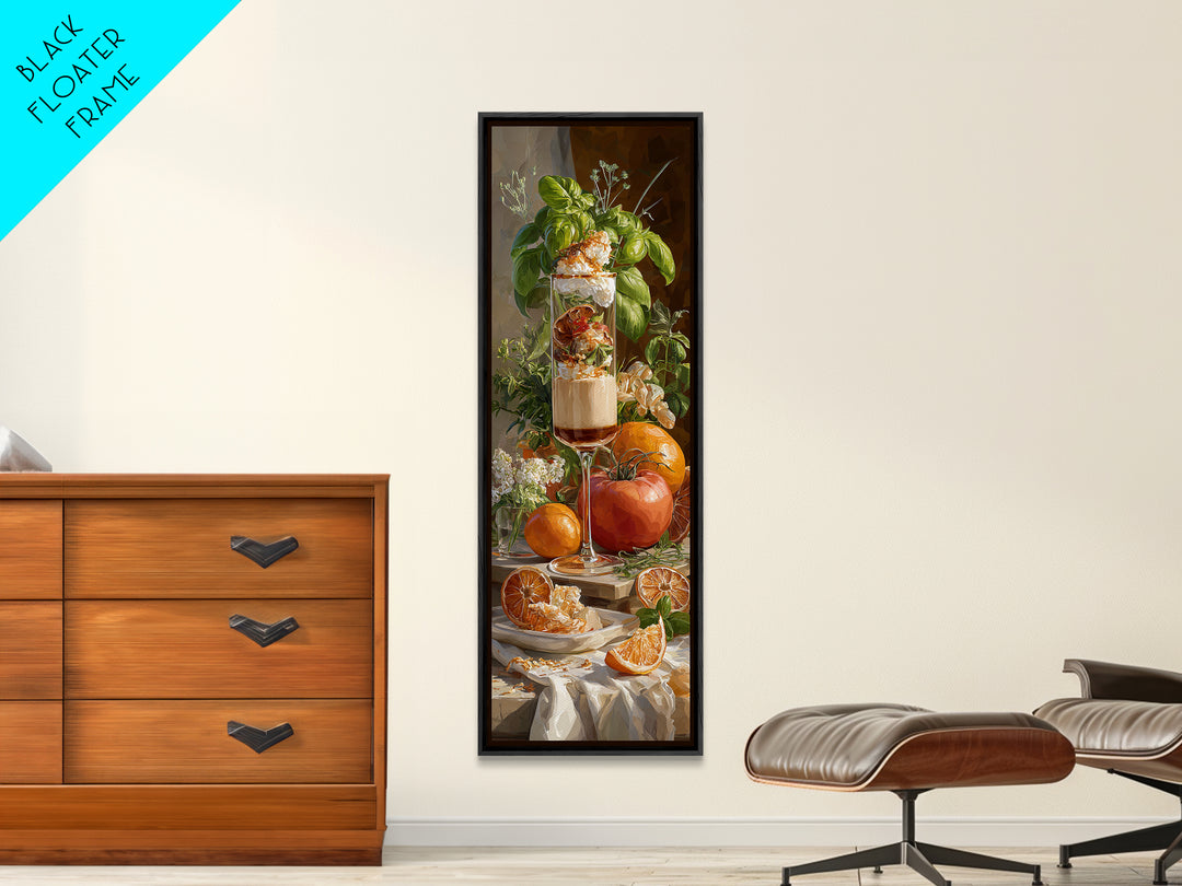Espresso Martini Coffee Cocktail Still Life Canvas Print, Coffee Shop Art, Wall Decor, Cafe Decor, Fine Art, Cafe, Kitchen Gift, CSA-1x3-77