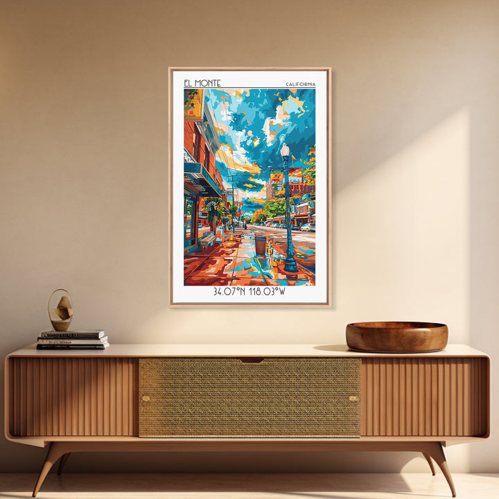 Elgin Travel Poster, Canvas Print, City Art Print, Travel Wall Art, Travel Art Print, Wall Art, City Illustration, Minimalist Poster