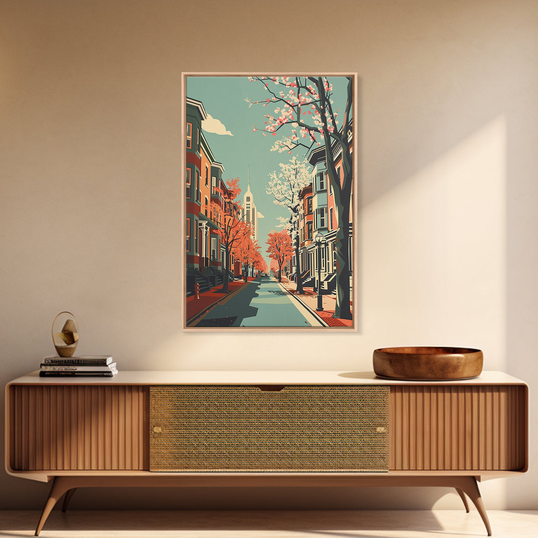 Alexandria Travel Poster, Framed Canvas Print, City Travel Poster, Vintage City Poster, City Wall Art, City Art Print, Landscape Art