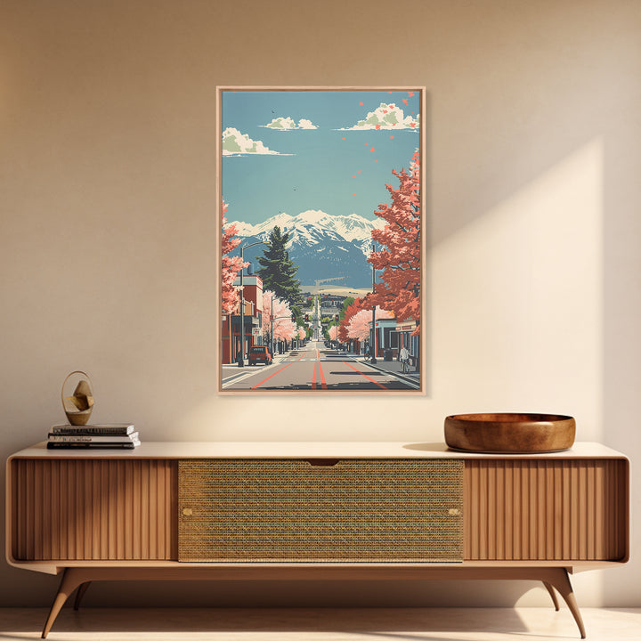 Arvada Travel Poster, Canvas Print, Poster Print, Travel Wall Art, Wanderlust Gift, Travel Art Print, Retro Travel Poster, Art Print