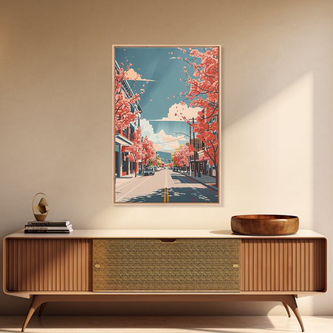 Greeley Travel Poster, Canvas Print, City Travel Poster, Travel Wall Art, Travel Art Print, Fine Art Print, Travel Print, Home Decor