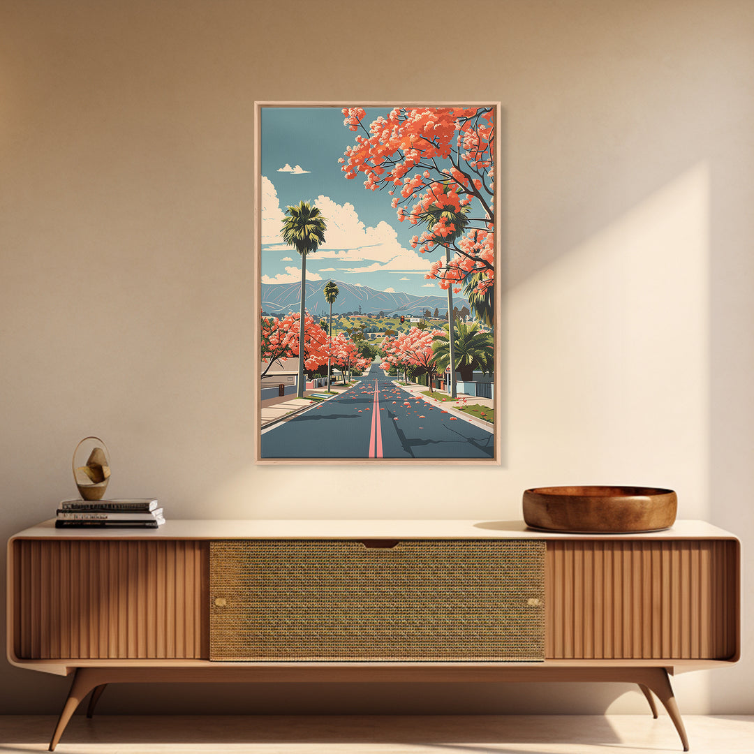 Jurupa Valley Travel Poster, Canvas Print, City Travel Poster, Vintage City Poster, Retro Wall Art, Gallery Wall Set, Vintage Poster