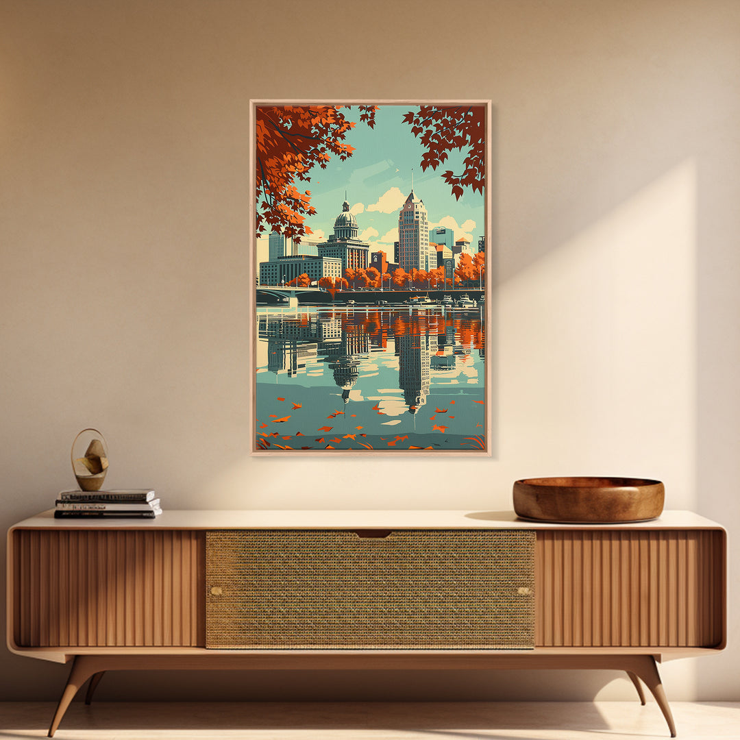 Louisville Travel Poster, Canvas Print, Poster Print, Travel Wall Art, Art Print, Gallery Wall Set, Travel Posters, Travel Art Print