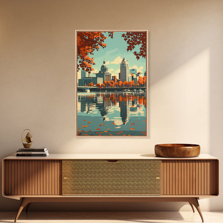 Louisville Travel Poster, Canvas Print, Poster Print, Travel Wall Art, Art Print, Gallery Wall Set, Travel Posters, Travel Art Print