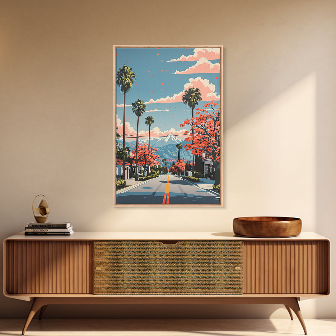 Murrieta Travel Poster, Canvas Print, Poster Print, Travel Wall Art, Travel Print, Art Print, Home Office Decor, Retro Travel Poster