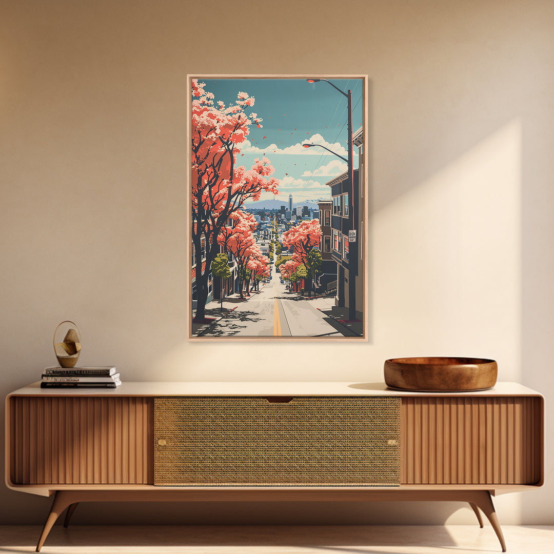 San Mateo Travel Poster, Canvas Print, City Art Print, Travel Wall Art, Home Decor, Poster Art, Living Room Wall Art, Travel Posters
