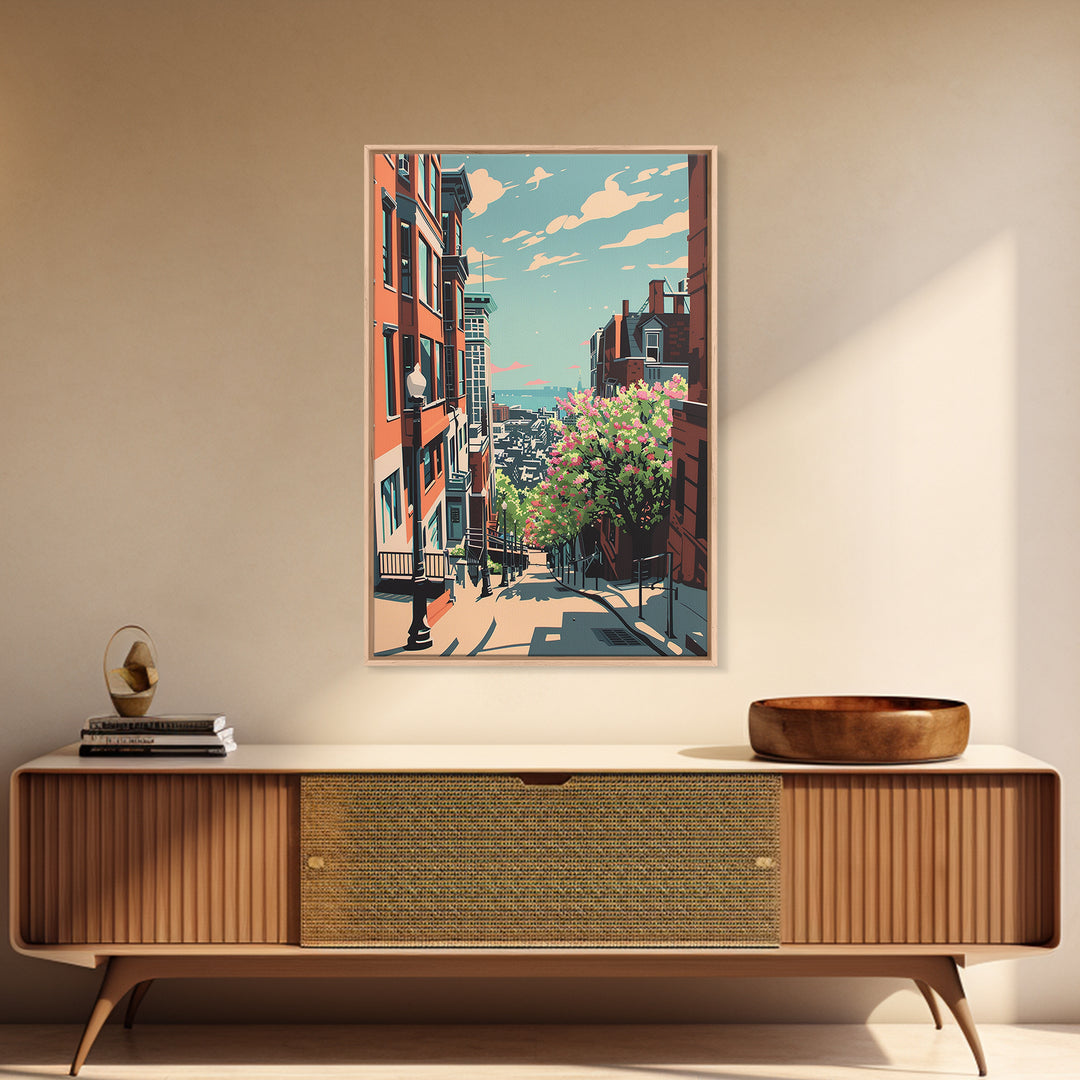 Stamford Travel Poster, Canvas Print, City Travel Poster, Travel Wall Art, Travel Decor, Landscape Art, Poster Print, Travel Posters