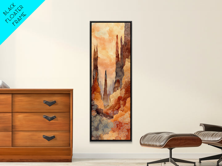 Palm Oasis Reflected Canvas Print, Desert Art, Luxury Decor, Southwestern Decor, Fine Art, Desert, Wall Art Prints, DES-1x3-51
