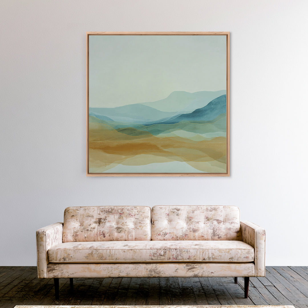 Minimal Line Faces Framed Canvas Print, Dental Office Art, Dental Hygiene, Office Decor, Fine Art, Calm, Medical Office Art, DOA-1x1-16