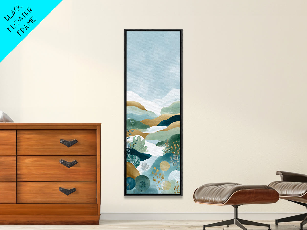 Cheerful Animal Dentist Themed Character Without Text Canvas Print, Dental Office Art, Medical Art, Office Decor, Calm, DOA-1x3-14