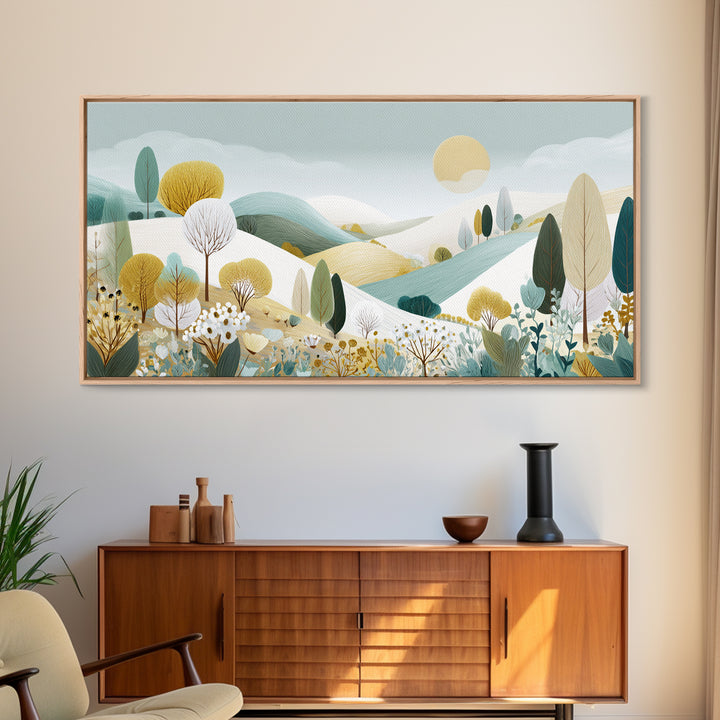 Playful Tooth Shaped Character Canvas Print, Dental Office Art, Dental Office, Office Decor, Fine Art, Calm, Room Decor, DOA-2x1-26