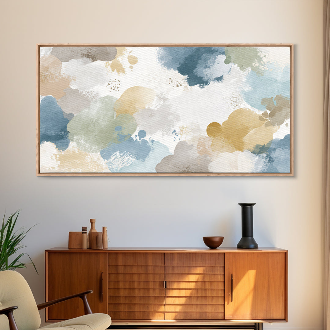 Cheerful Animal Dentist Themed Character Without Text Canvas Print, Dental Office Art, Luxury Decor, Office Decor, Calm, DOA-2x1-94
