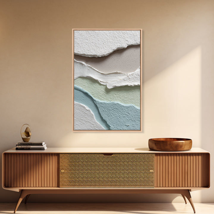 Minimal Line Faces Framed Canvas Print, Dental Office Art, Unique Wall Art, Office Decor, Fine Art, Calm, Dental Assistant, DOA-2x3-24