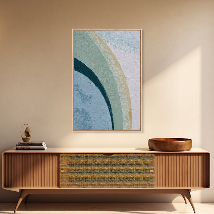 Minimal Smile Curve Abstract Canvas Print, Dental Office Art, Luxury Decor, Office Decor, Fine Art, Calm, Office Wall Art, DOA-2x3-61