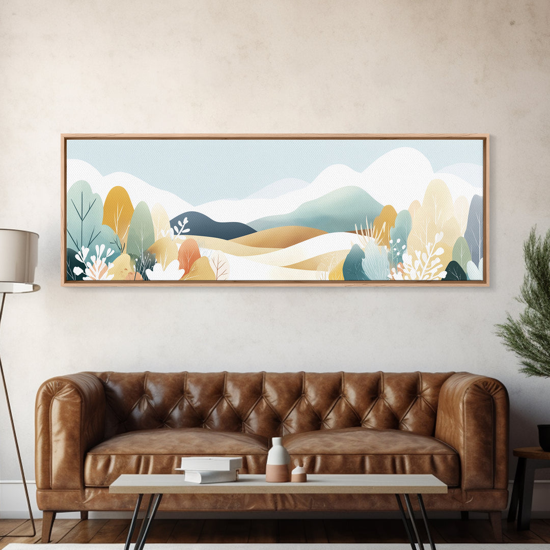 Cheerful Animal Dentist Themed Character Without Text Canvas Print, Dental Office Art, Digital Print, Office Decor, Calm, DOA-3x1-66