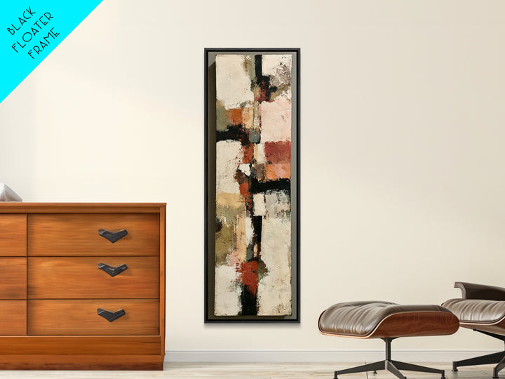 Abstract Composition in Appetite Friendly Warm Tones Canvas Print, Dining Room Art, Food Art, Dining Room Decor, Abstract Art, DRA-1x3-16