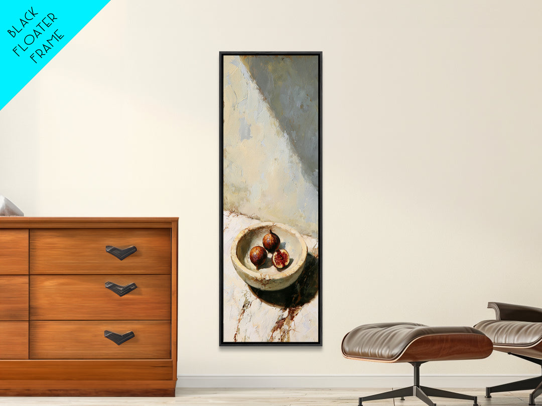 Figs on Marble Canvas Print, Dining Room Art, Fine Art Print, Dining Room Decor, Fine Art, Dining, Fall Decor, DRA-1x3-35