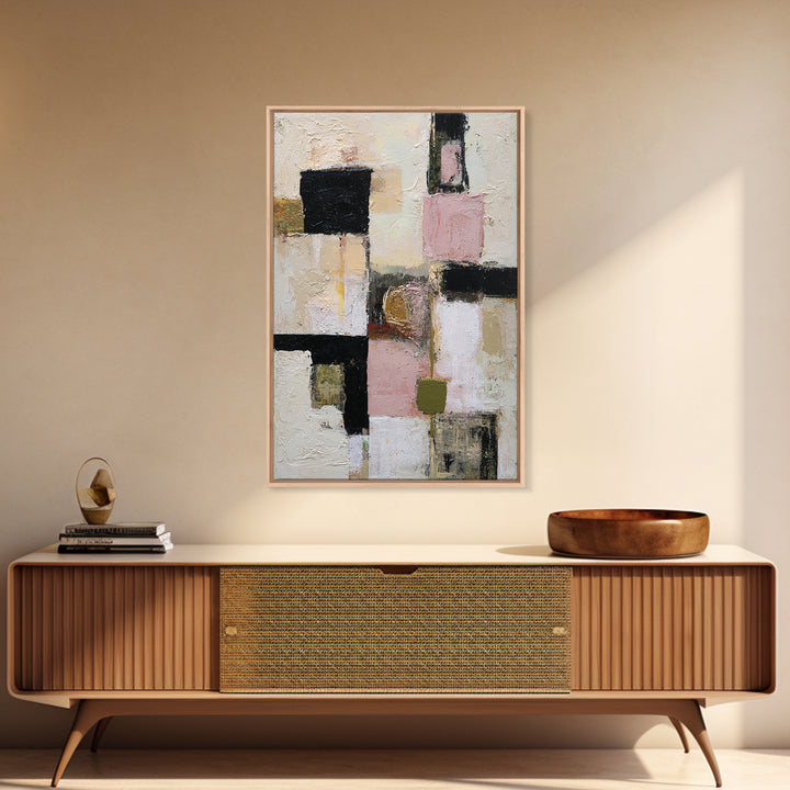 Abstract Composition in Appetite Friendly Warm Tones Canvas Print, Dining Room Art, Fine Art Print, Dining Room Decor, Dining, DRA-2x3-12