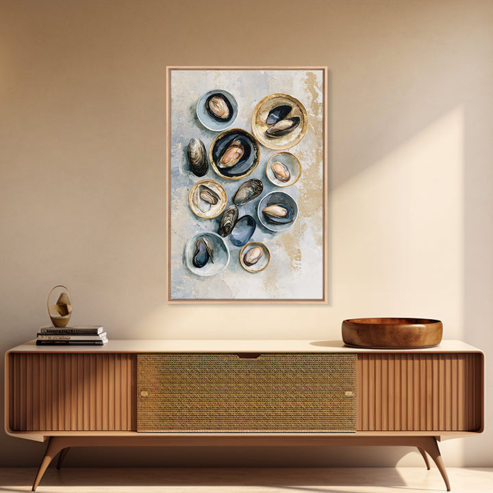 French Bistro Food Illustration Without Text Canvas Print, Dining Room Art, Fine Art Print, Dining Room Decor, Dining, DRA-2x3-18