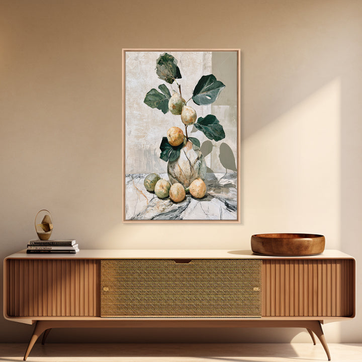 Figs on Marble Canvas Print, Dining Room Art, Printable Art, Dining Room Decor, Dining, Coastal Wall Art, Coastal Decor, DRA-2x3-7