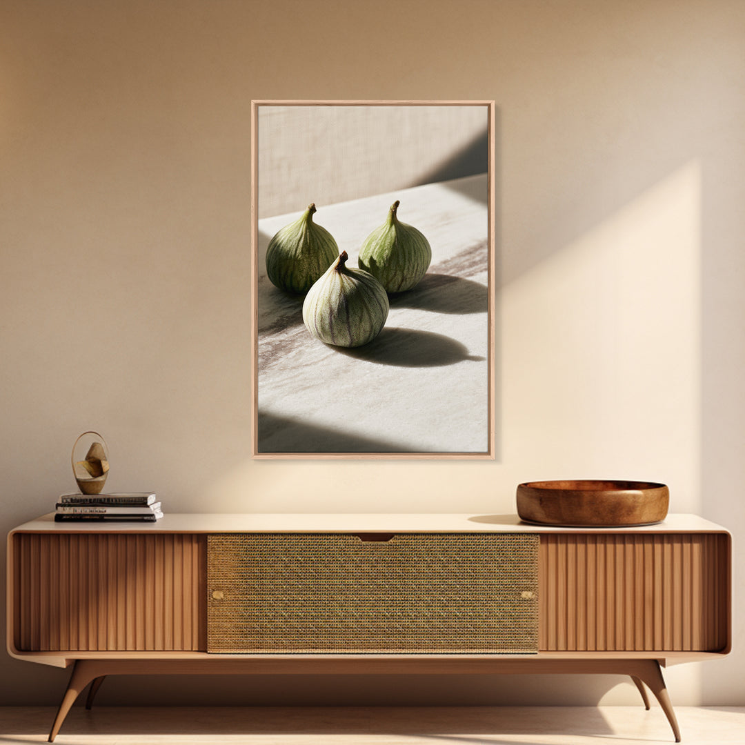 Figs on Marble Canvas Print, Dining Room Art, Statement Artwork, Dining Room Decor, Fine Art, Dining, Printable Wall Art, DRA-2x3-79