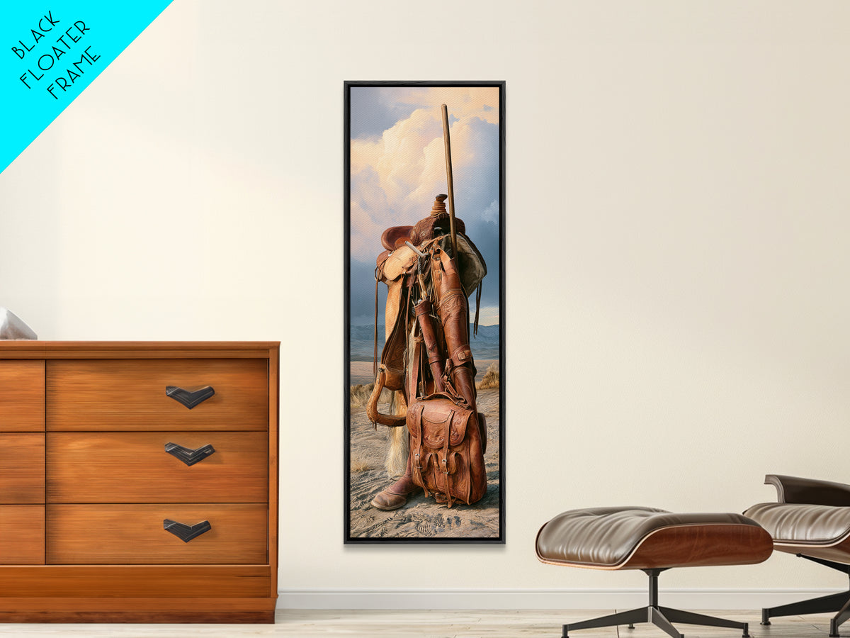 Stable Tools Arranged Like Old Master Still Canvas Print, Equestrian Art, Wall Art, Living Room Decor, Fine Art, Equestrian, EQU-1x3-35