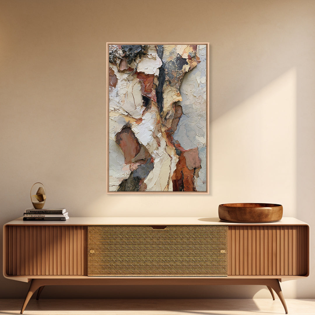 Stormy Landscape Painted Canvas Print, Expressionist Art, Original Painting, Living Room Decor, Fine Art, Expression, EXP-2x3-35