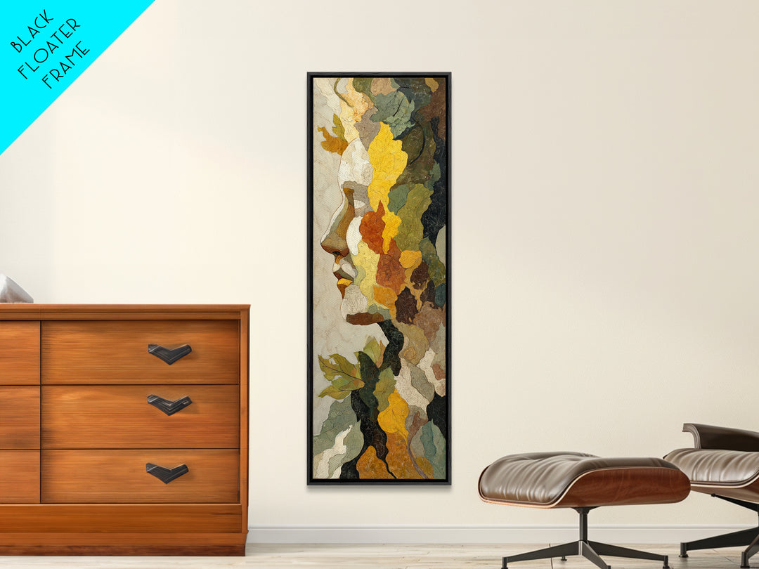 Faerie Market under Giant Mushrooms Canvas Print, Fantasy Art, Painting, Living Room Decor, Oil Painting, Mythic, Gothic Art, FAN-1x3-27