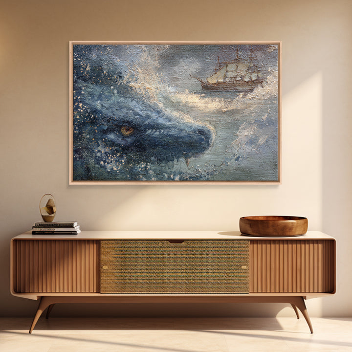 Ancient Map Landscape Canvas Print, Fantasy Art, Gothic Art, Living Room Decor, Fine Art, Mythic, Sensual Fantasy Art, FAN-3x2-17